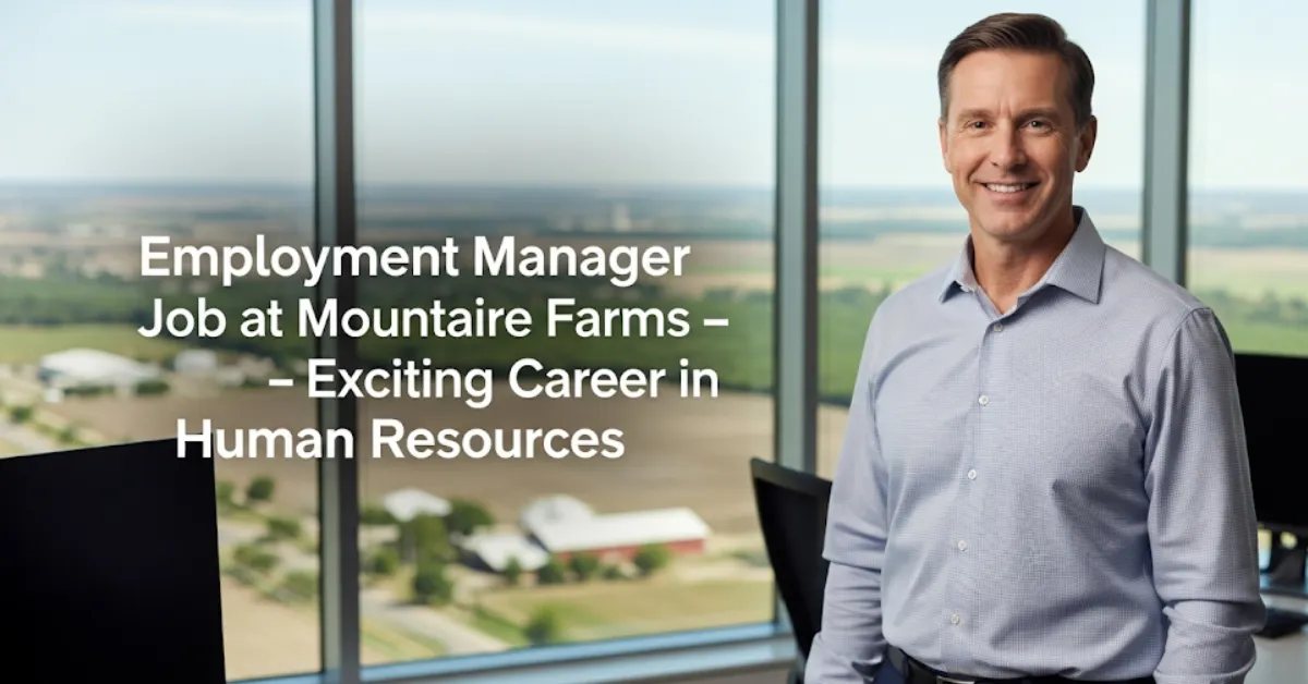 Employment Manager Job