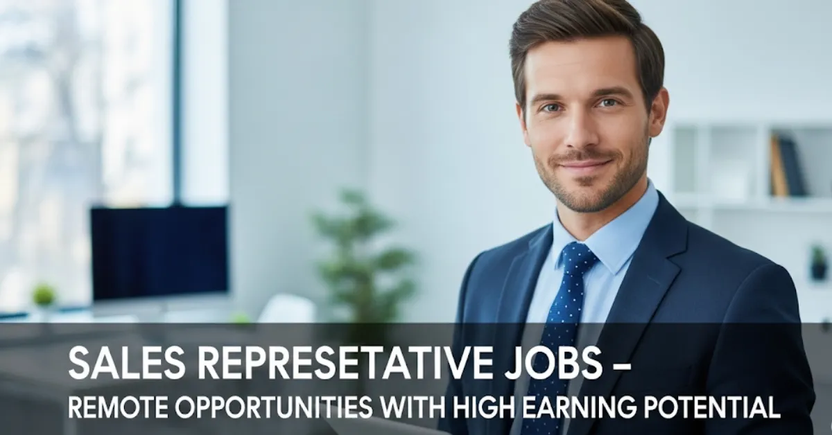 Sales Representative Jobs