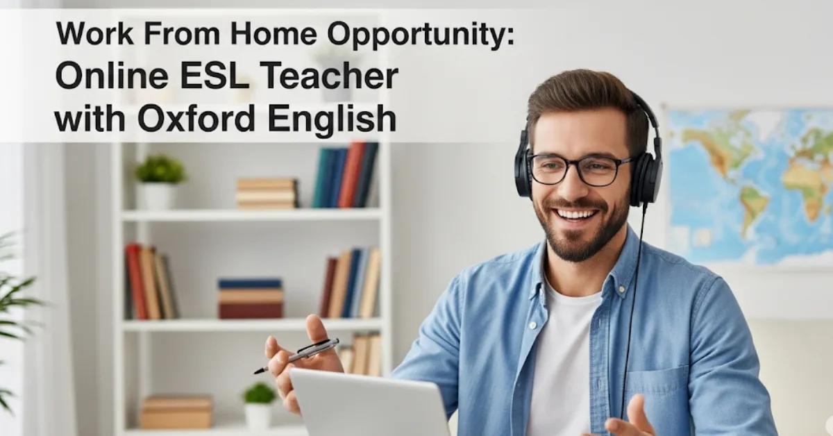 Work From Home Opportunity