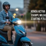 Honda Activa 7G – 110cc Engine, 55KMPL Mileage & Smart Features, Starting ₹78,000!