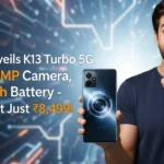 Oppo Unveils K13 Turbo 5G with 220MP Camera, 7800mAh Battery  – Priced at Just ₹8,499!