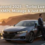 Honda Accord 2025 – Turbo Luxury Sedan With 33 KMPL Mileage & Just ₹8,500 EMI!