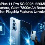 OnePlus 11 Pro 5G 2025: 220MP Camera, Giant 7800mAh Battery