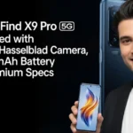 Oppo Find X9 Pro 5G Unveiled with 50MP Hasselblad Camera, 5000mAh Battery