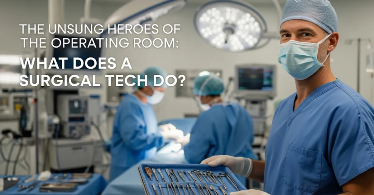 What Does a Surgical Tech Do
